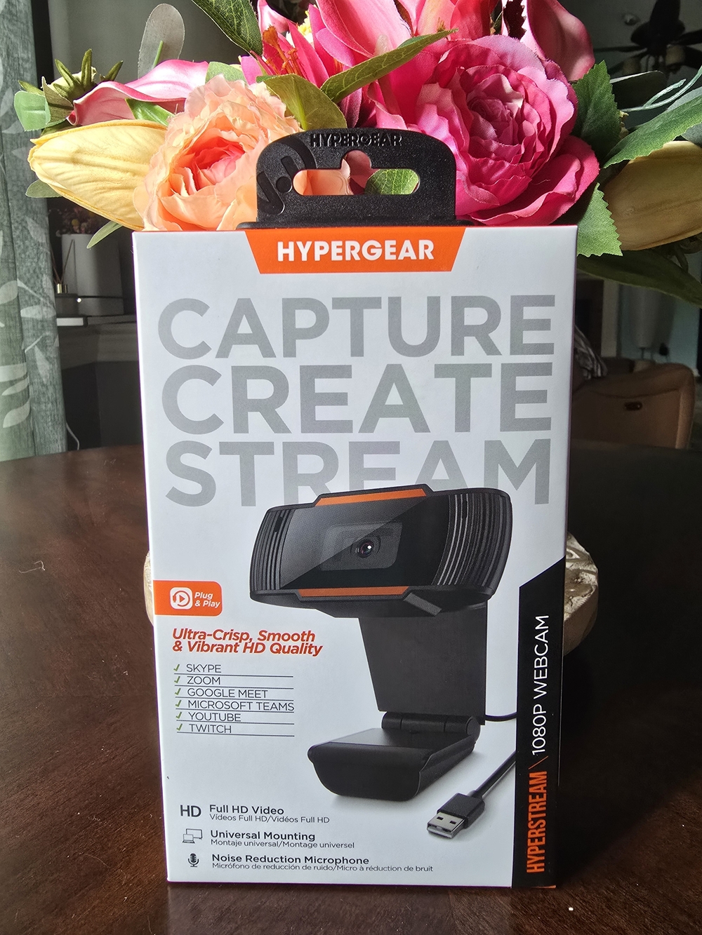 HYPERSTREAM 1080p WebcaM - HD Streaming Camera NIB